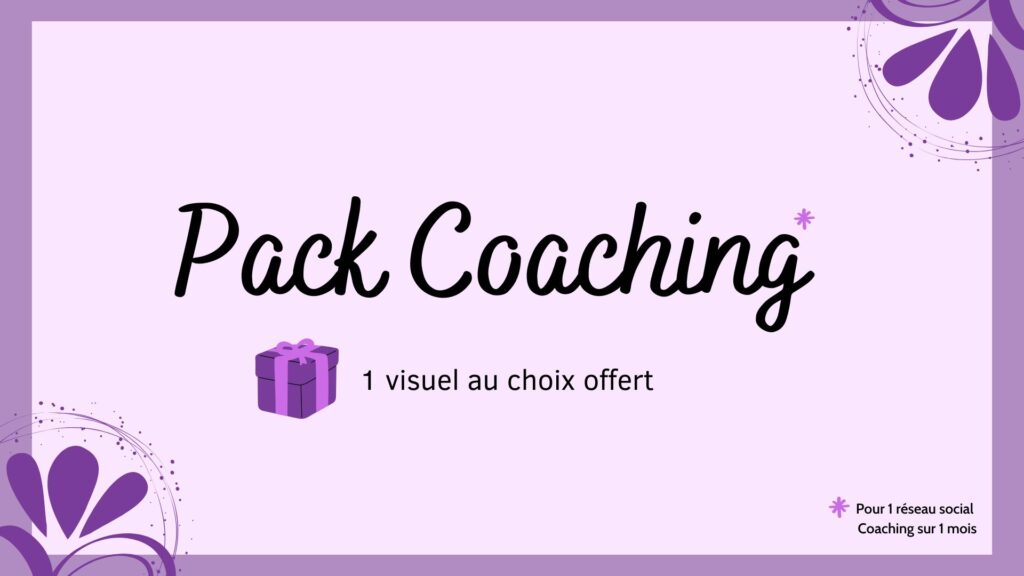 pack coaching réseaux sociaux 